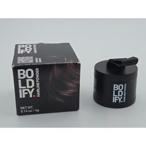 Boldify Hairline Powder Medium Brown Root Touch Up Brow Filler 4g 0.14oz NEW